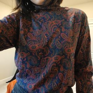 Vintage land's end turtleneck